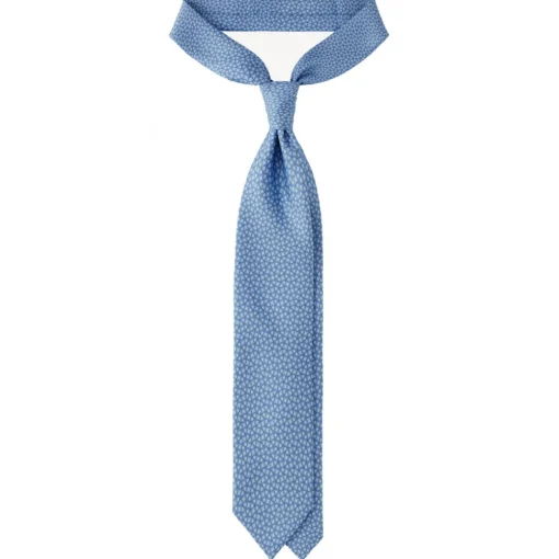 Viola Milano - Maillon Selftipped Italian Silk Tie - Sea Mix - Handmade in Italy - Luxury Exclusive Collection - Avvenice^ Ties & Bow Ties