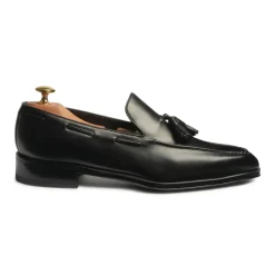 Viola Milano - Milanese Calf Leather Loafer - Black - Handmade in Italy - Luxury Exclusive Collection - Avvenice^ Shoes