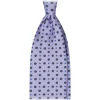 Viola Milano - Mix Floral Selftipped Italian Silk Tie - Purple Mix - Handmade in Italy - Luxury Exclusive Collection - Avvenice
