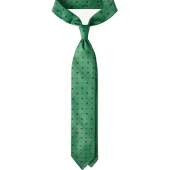 Viola Milano - Mixed Floral 3-Fold Selftipped Silk Tie - Apple - Handmade in Italy - Luxury Exclusive Collection - Avvenice^ Ties & Bow Ties