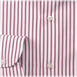 Viola Milano - Multi Stripe Shirt - Red - Handmade in Italy - Luxury Exclusive Collection - Avvenice^ Shirts