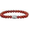 Viola Milano - Natural 6 mm Gemstone Bracelet - Blood - Handmade in Italy - Luxury Exclusive Collection - Avvenice^ Bracelets