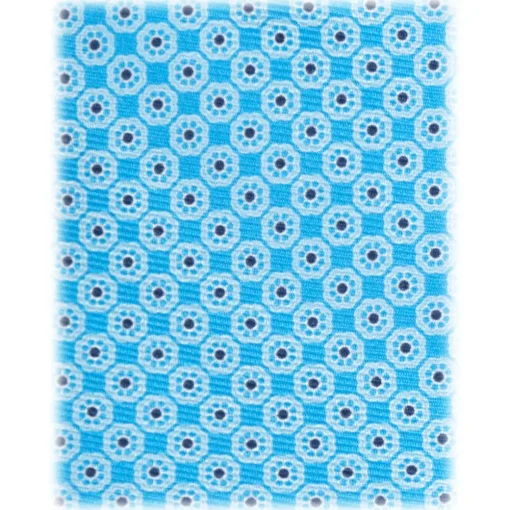 Viola Milano - Positano Floral Selftipped Silk Tie - Sky - Handmade in Italy - Luxury Exclusive Collection - Avvenice^ Ties & Bow Ties