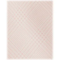 Viola Milano - Prince of Wales Selftipped Italian Silk Tie - Pink - Handmade in Italy - Luxury Exclusive Collection - Avvenice