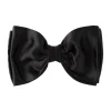 Viola Milano - Ready-Tie Grosgrain Bow-Tie - Black - Made in Italy - Luxury Exclusive Collection - Avvenice^ Ties & Bow Ties