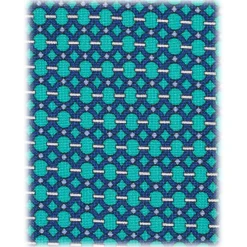 Viola Milano - Roman Chain Selftipped Italian Silk Tie - Turqouise Mix - Handmade in Italy - Luxury Exclusive Collection - Avvenice^ Ties & Bow Ties