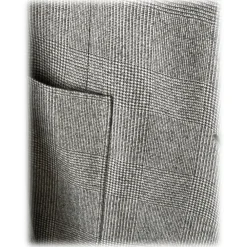 Viola Milano - Sartorial Half-lined Sports Club Blazer - Prince Of Wales - Handmade in Italy - Luxury Exclusive Collection - Avvenice