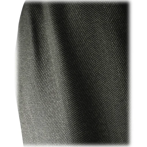 Viola Milano - Sartorial Half-lined Wool/Silk Blazer - Green - Handmade in Italy - Luxury Exclusive Collection - Avvenice^ Jackets