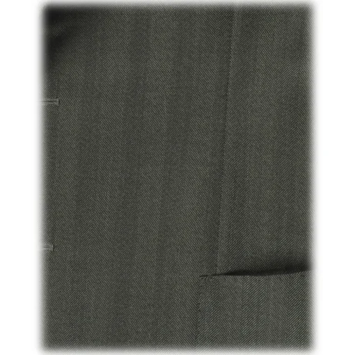 Viola Milano - Sartorial Half-lined Wool/Silk Blazer - Green - Handmade in Italy - Luxury Exclusive Collection - Avvenice^ Jackets