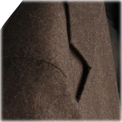 Viola Milano - Sartorial Wool and Cashmere Blazer - Brown - Handmade in Italy - Luxury Exclusive Collection - Avvenice^ Jackets