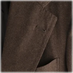 Viola Milano - Sartorial Wool and Cashmere Blazer - Brown - Handmade in Italy - Luxury Exclusive Collection - Avvenice^ Jackets