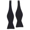 Viola Milano - Self-Tie Grosgrain Bow-Tie - Black - Made in Italy - Luxury Exclusive Collection - Avvenice^ Ties & Bow Ties