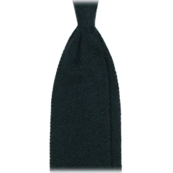 Viola Milano - Solid Knitted 100% Cashmere Tie - Forest - Handmade in Italy - Luxury Exclusive Collection - Avvenice^ Ties & Bow Ties
