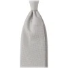 Viola Milano - Solid Woven Selftipped Silk Tie - Silver II - Handmade in Italy - Luxury Exclusive Collection - Avvenice^ Ties & Bow Ties