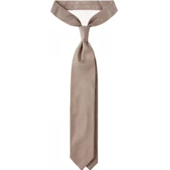 Viola Milano - Solid Woven Selftipped Silk Tie - Sand - Handmade in Italy - Luxury Exclusive Collection - Avvenice^ Ties & Bow Ties