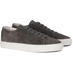 Viola Milano - Viola Sport Club Sneakers - Grey Suede - Handmade in Italy - Luxury Exclusive Collection - Avvenice^ Shoes