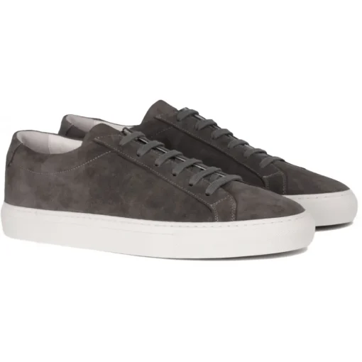 Viola Milano - Viola Sport Club Sneakers - Grey Suede - Handmade in Italy - Luxury Exclusive Collection - Avvenice^ Shoes