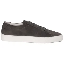 Viola Milano - Viola Sport Club Sneakers - Grey Suede - Handmade in Italy - Luxury Exclusive Collection - Avvenice^ Shoes