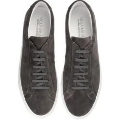 Viola Milano - Viola Sport Club Sneakers - Grey Suede - Handmade in Italy - Luxury Exclusive Collection - Avvenice^ Shoes