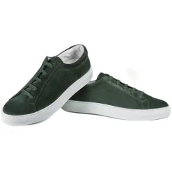 Viola Milano - Viola Sport Club Sneakers - Forest - Handmade in Italy - Luxury Exclusive Collection - Avvenice