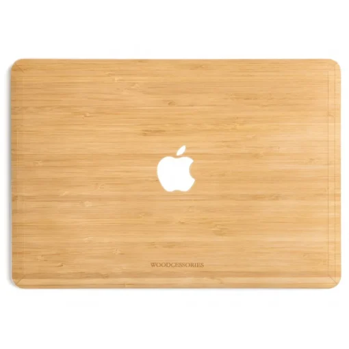 Woodcessories - Bamboo / MacBook Skin Cover - MacBook 11 Air - Eco Skin - Apple Logo - Wooden MacBook Cover - Avvenice^ Skin