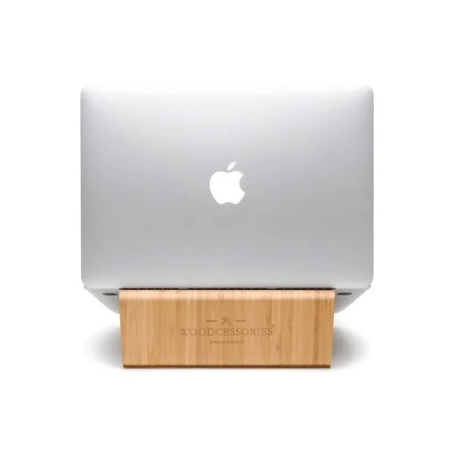 Woodcessories - Bamboo / MacBook Stand - MacBook - Eco Lift Mini - Wooden MacBook Support - Avvenice