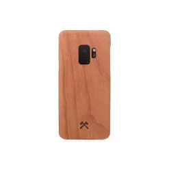 Woodcessories - Cherry / Cevlar Cover - Samsung S9 - Wooden Cover - Eco Case - Ultra Slim - Cevlar Collection - Avvenice^ Case
