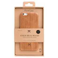 Woodcessories - Cherry / Cevlar Cover - iPhone 8 Plus / 7 Plus - Wooden Cover - Eco Case - Ultra Slim - Collection - Avvenice^ Case