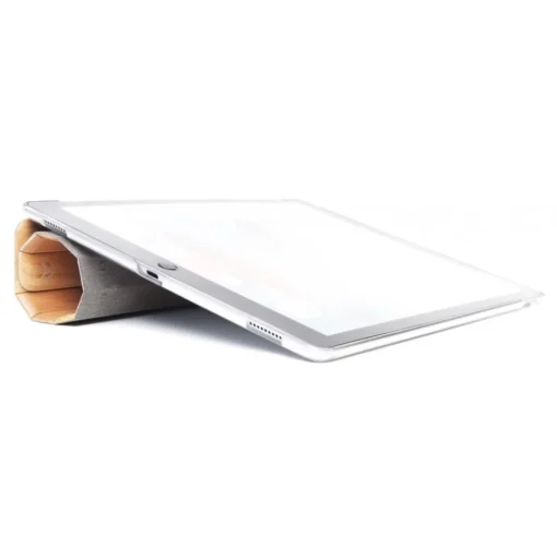 Woodcessories - Cherry / Leather / Transclucent Hardcover - iPad Pro 10.5 (2017) - Flip Case - Eco Guard Metal & Wood - Avvenice