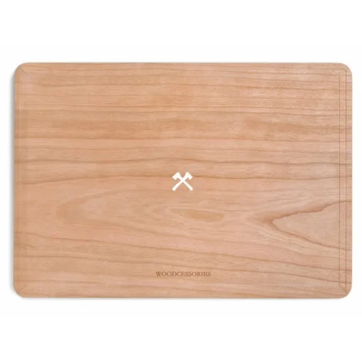 Woodcessories - Cherry / MacBook Skin Cover - MacBook 11 Air - Eco Skin - Axe Logo - Wooden MacBook Cover - Avvenice^ Skin