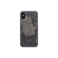 Woodcessories - Eco Bumper - Stone Cover - Camo Gray - iPhone XS Max - Real Stone Cover - Eco Case - Bumper Collection - Avvenice^ Case