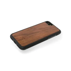 Woodcessories - Eco Bumper - Walnut Cover - Black - iPhone 8 Plus / 7 Plus - Wooden Cover - Eco Case - Bumper Collection - Avvenice^ Case