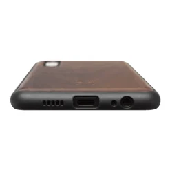 Woodcessories - Eco Bumper - Walnut Cover - Black - Huawei P30 - Wooden Cover - Eco Case - Bumper Collection - Avvenice^ Case
