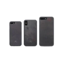 Woodcessories - Eco Bumper - Stone Cover - Volcano Black - iPhone 8 Plus / 7 Plus - Real Stone Cover - Eco Case - Bumper - Avvenice^ Case