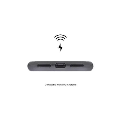 Woodcessories - Eco Bumper - Stone Cover - Volcano Black - iPhone 8 Plus / 7 Plus - Real Stone Cover - Eco Case - Bumper - Avvenice^ Case