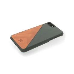Woodcessories - Eco Split - Cherry Cover - Green - iPhone 8 Plus / 7 Plus - Wooden Cover - Eco Case - Split Collection - Avvenice^ Case