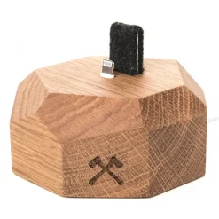 Woodcessories - Oak / Wooden iPhone 6, 7, 8, X Dock - iPhone Dock - Eco Dock - Wooden iPhone Support - Avvenice^ Desk Supplies