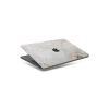 Woodcessories - Real Stone MacBook Cover - Antique White - MacBook 13 Pro Retina - Eco Skin Stone - Apple Logo - Avvenice^ Skin