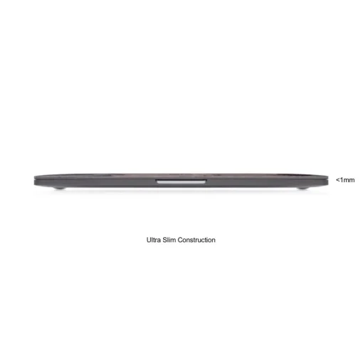 Woodcessories - Real Stone MacBook Cover - Camo Gray - MacBook 15 Pro Touchbar - Eco Skin Stone - Apple Logo - Avvenice^ Skin