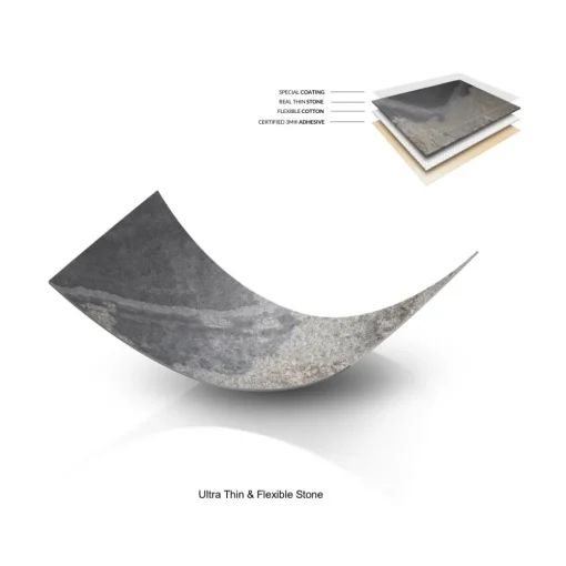 Woodcessories - Real Stone MacBook Cover - Antique White - MacBook 13 Pro Retina - Eco Skin Stone - Apple Logo - Avvenice^ Skin