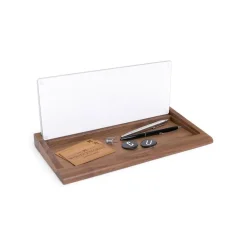 Woodcessories - Walnut / Apple Keyboard Tray - Apple Keyboard 2 - Eco Tray - Wooden Apple Keyboard Support - Avvenice^ Desk Supplies