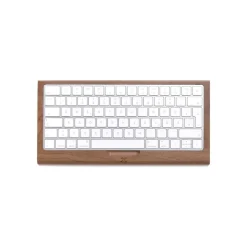 Woodcessories - Walnut / Apple Keyboard Tray - Apple Keyboard 2 - Eco Tray - Wooden Apple Keyboard Support - Avvenice^ Desk Supplies