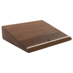Woodcessories - Walnut / Ergonomic Wooden MacBook Lift - MacBook - Eco Stand - Wooden MacBook Support - Avvenice^ Desk Supplies