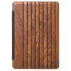 Woodcessories - Walnut / Leather / Transclucent Hardcover - iPad Pro 10.5 (2017) - Flip Case - Eco Guard Metal & Wood - Avvenice^ Skin