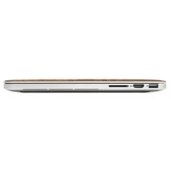 Woodcessories - Walnut / MacBook Skin Cover - MacBook 13 Air - Eco Skin - Axe Logo - Wooden MacBook Cover - Avvenice