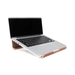 Woodcessories - Walnut / MacBook Stand - MacBook - Eco Lift Mini - Wooden MacBook Support - Avvenice^ Desk Supplies