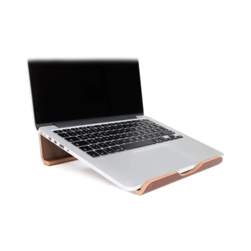 Woodcessories - Walnut / MacBook Stand - MacBook - Eco Lift Mini - Wooden MacBook Support - Avvenice^ Desk Supplies