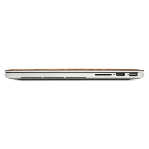Woodcessories - Walnut / MacBook Skin Cover - MacBook 13 Pro - Eco Skin - Apple Logo - Wooden MacBook Cover - Avvenice