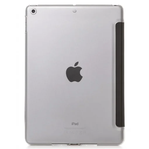 Woodcessories - Walnut / Silver Metal / Leather / Transclucent Hardcover - iPad Mini 1-3 - Flip Case - Eco Guard Metal & Wood - Avvenice^ Skin