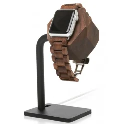 Woodcessories - Walnut / Wooden Apple Watch 1&2 Dock - Apple Watch - Eco Dock Watch - Wooden Apple Watch Support - Avvenice^ Desk Supplies